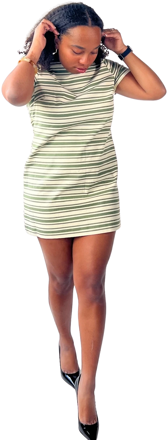 Gabrielle Maria Crawford, Esq., standing, looking down
